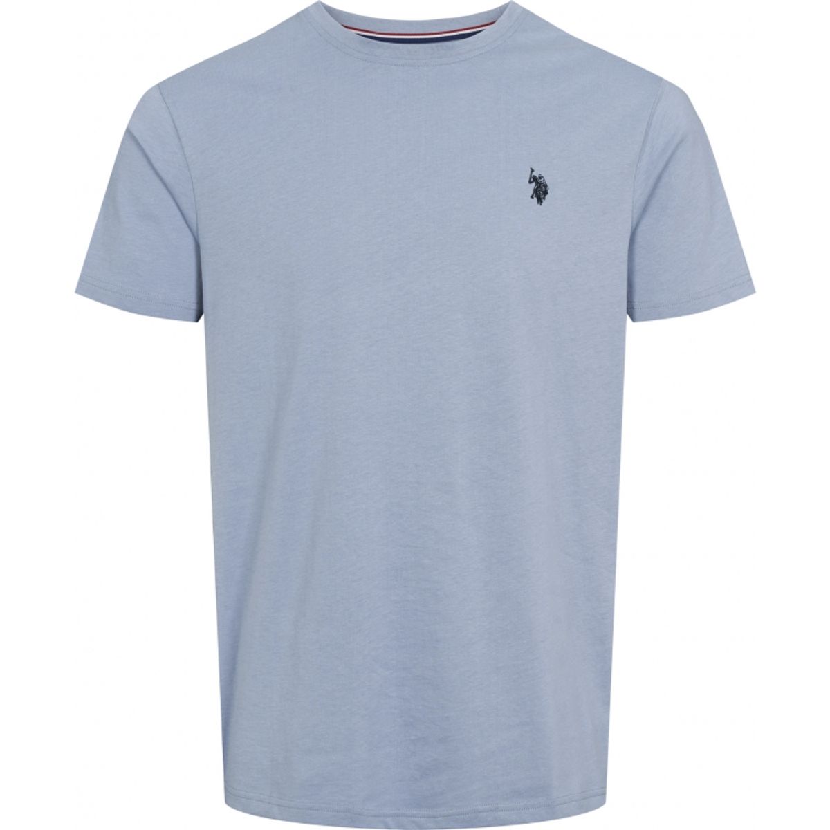 U.S POLO ASSN T-shirt i lyseblå til herre | Regular fit |