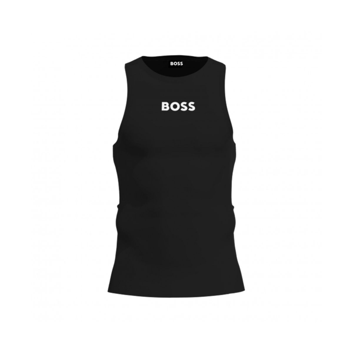 BOSS tanktop m. logo i sort til herre.