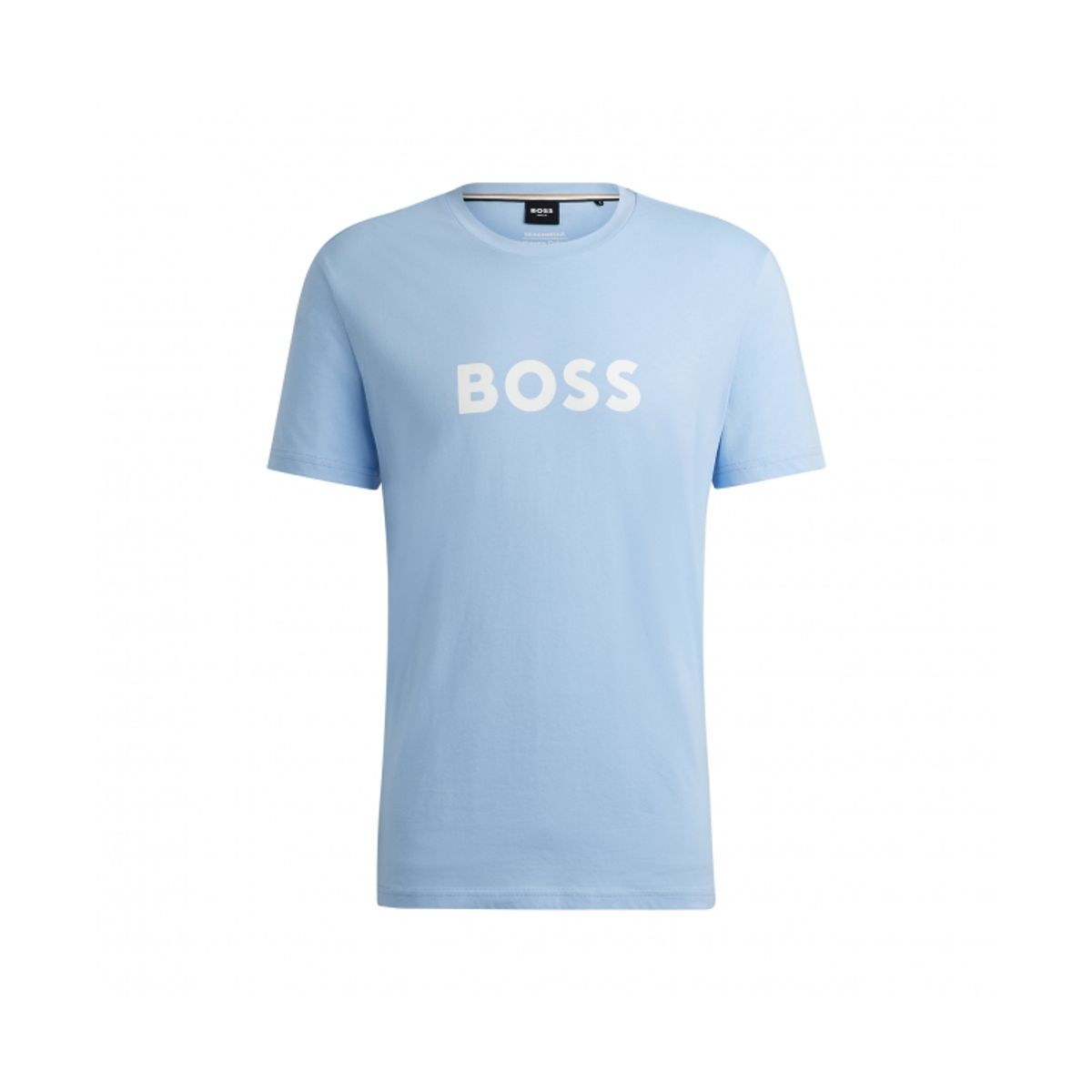 BOSS t-shirt i lyseblå til herre | Regular fit |