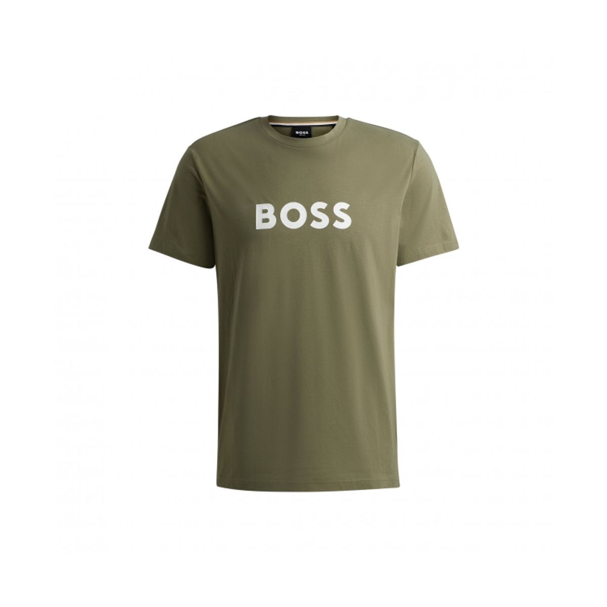 BOSS t-shirt i grøn til herre | Regular fit |