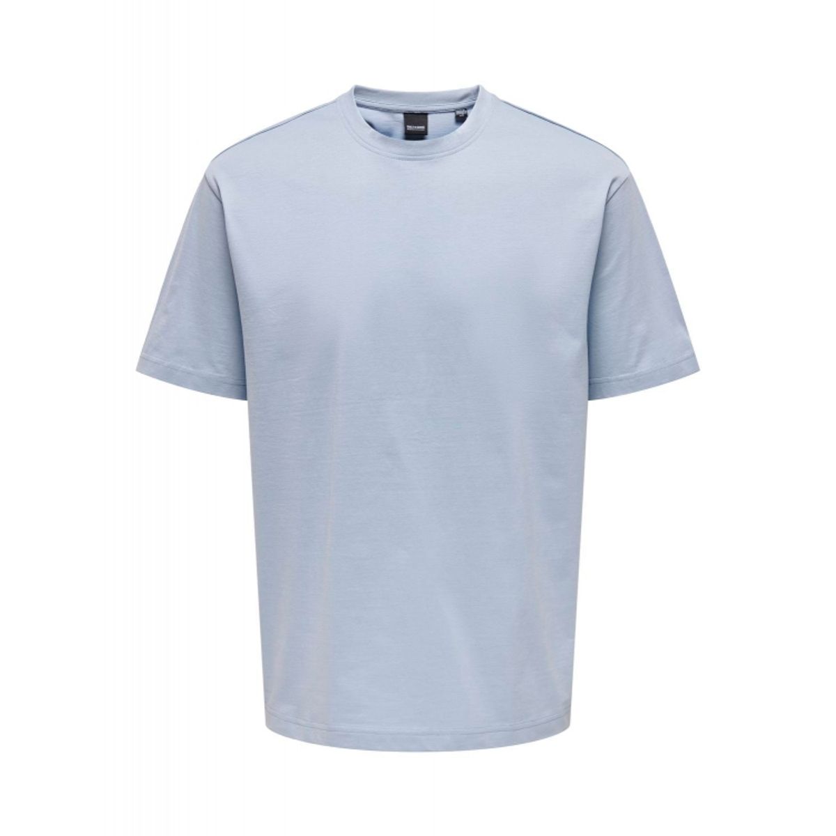 ONLY & SONS t-shirt i lyseblå til herre | Relaxed fit |