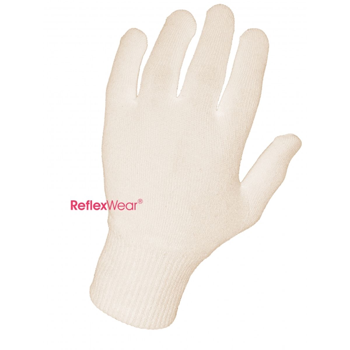 ReflexWear ® Tynd Handsker med fingre i naturale. Unisex