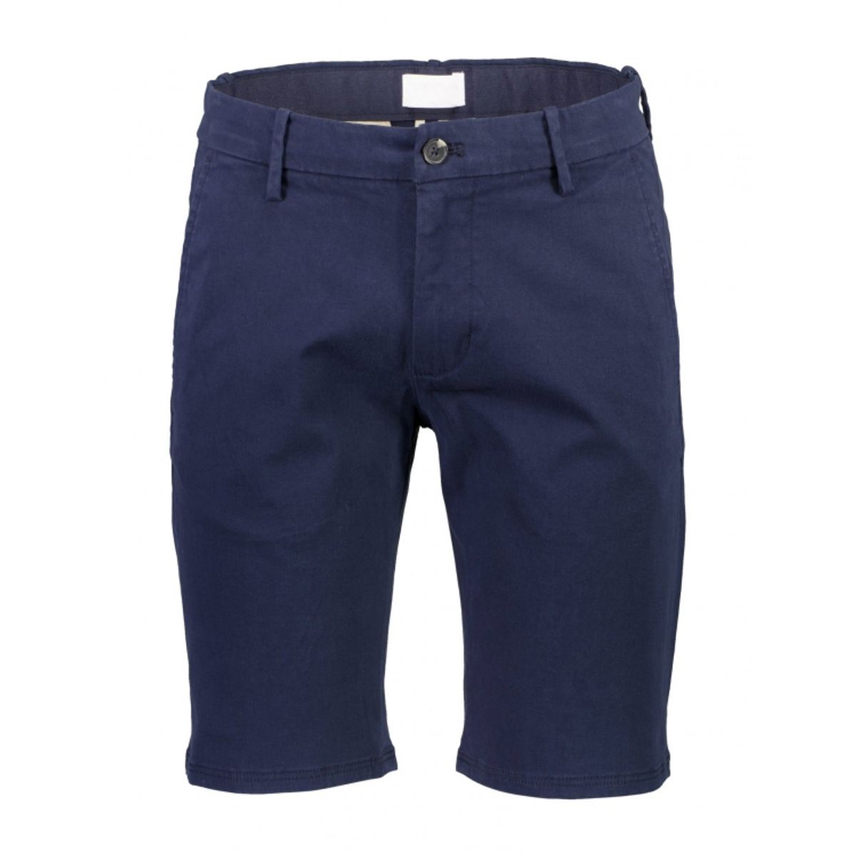 Lindbergh Superflex Chino Shorts i navy til herre