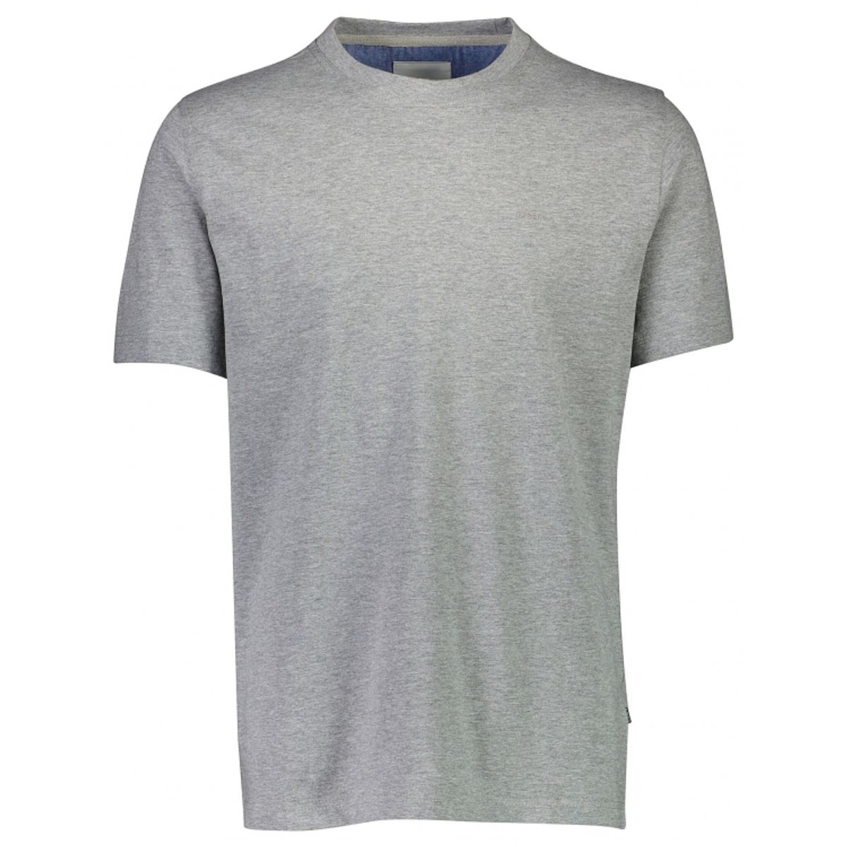 Bison t-shirt i mel-grå med rund hals til herre | Regular fit |