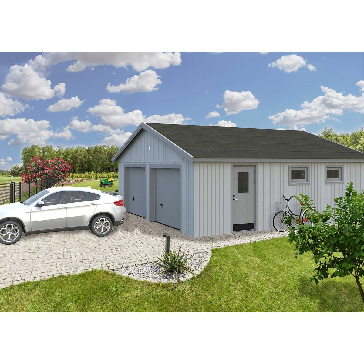 44,7 M² DOBBELT GARAGE - GARAGE 785