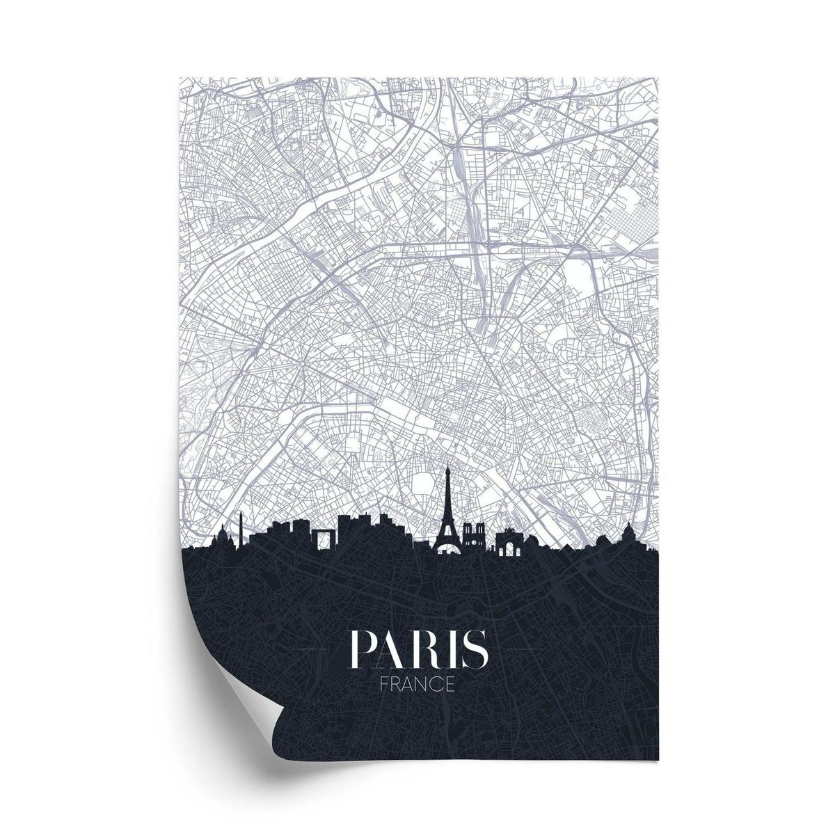 Plakat paris - Byplan