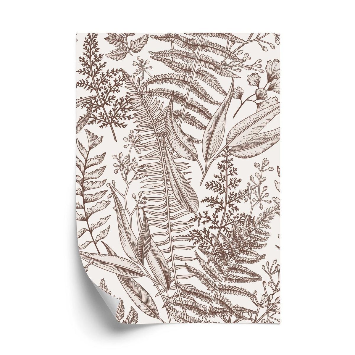 Plakat - Markvegetation i vintage stil