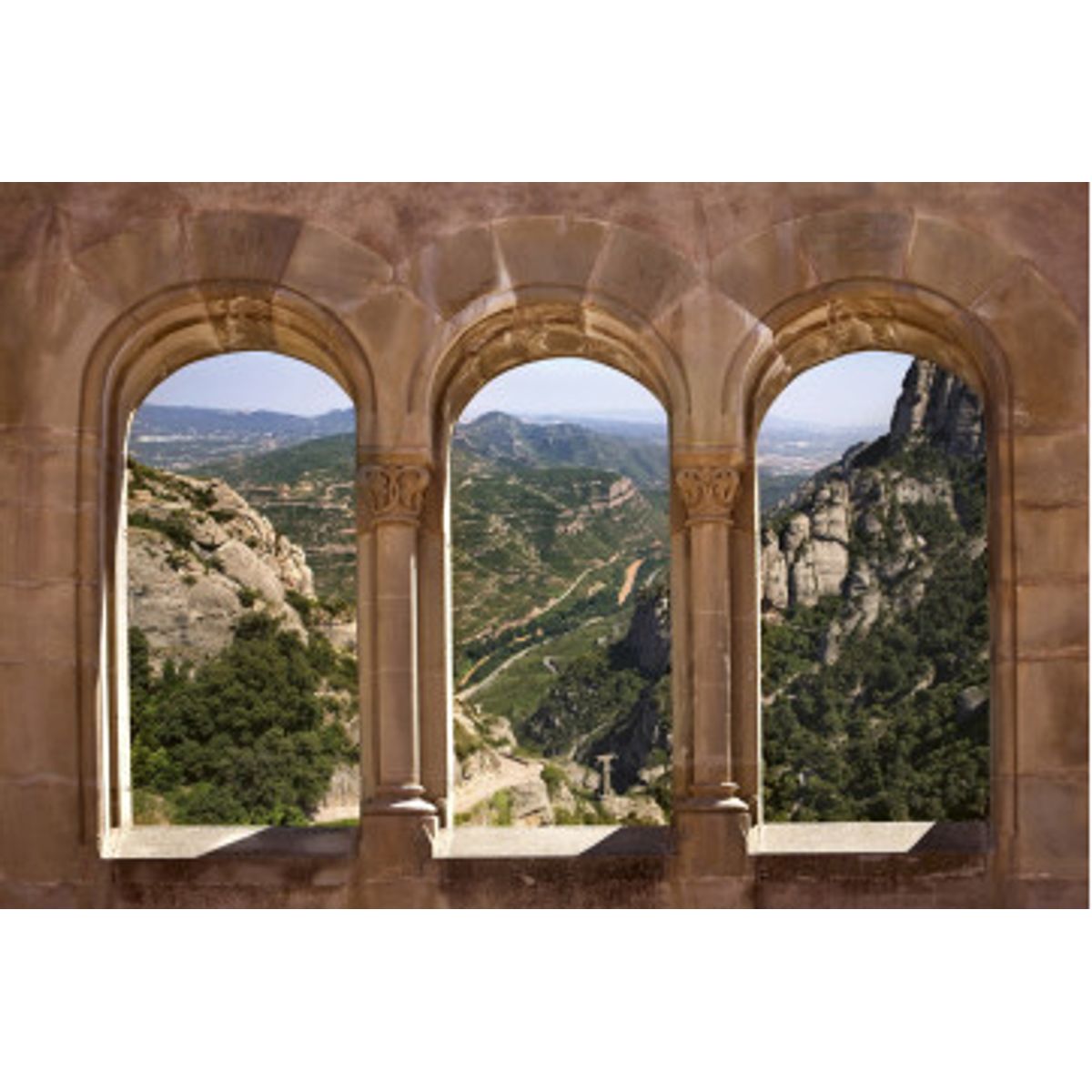 Fototapet - Arch Window