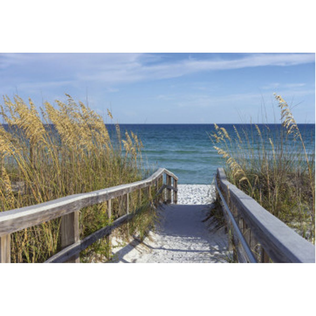 Fototapet - Sandy Boardwalk