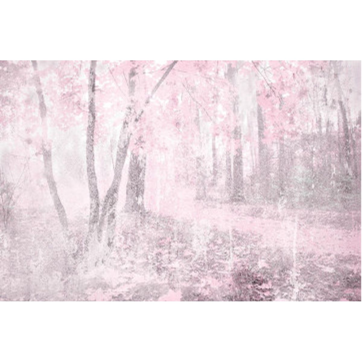 Fototapet - Pink Forest Abstract