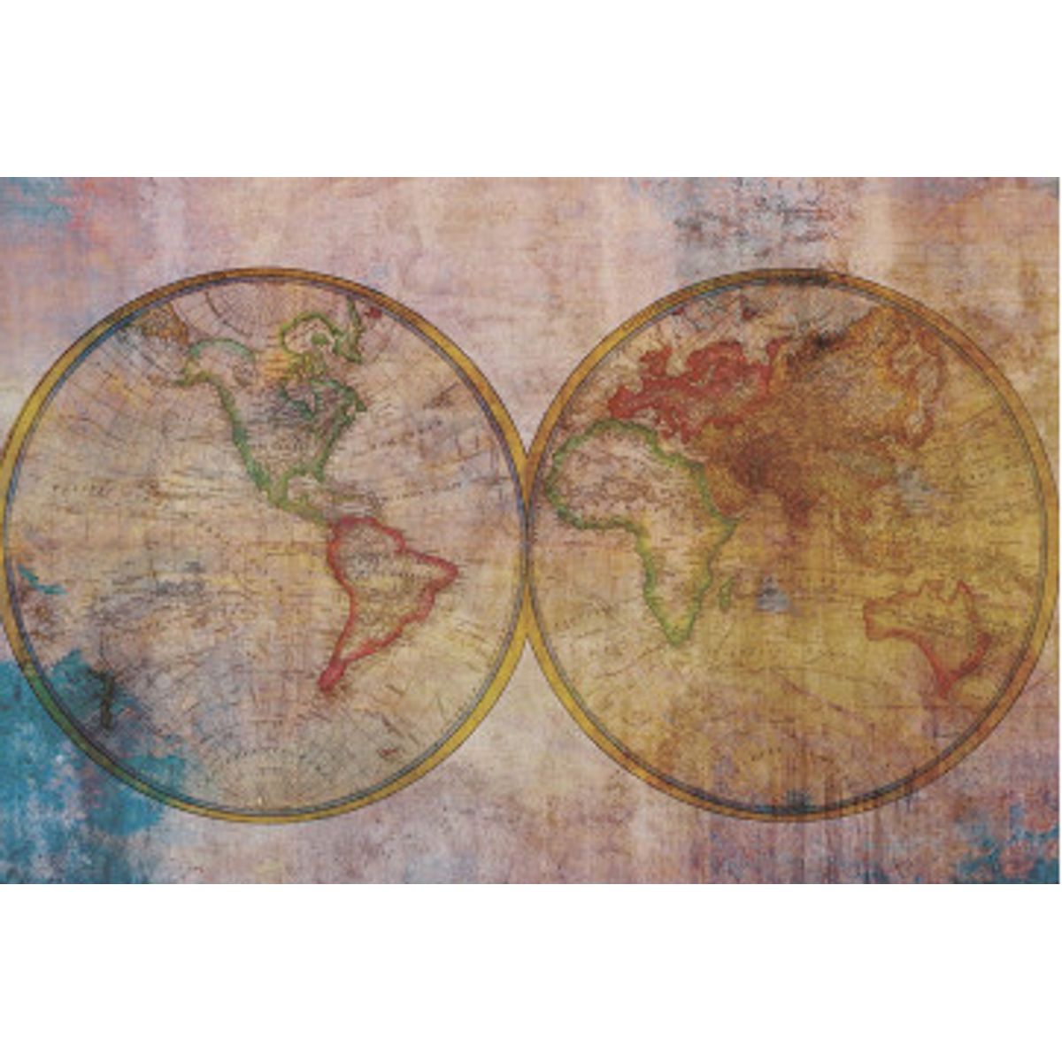 Fototapet - World Map Abstract Ii