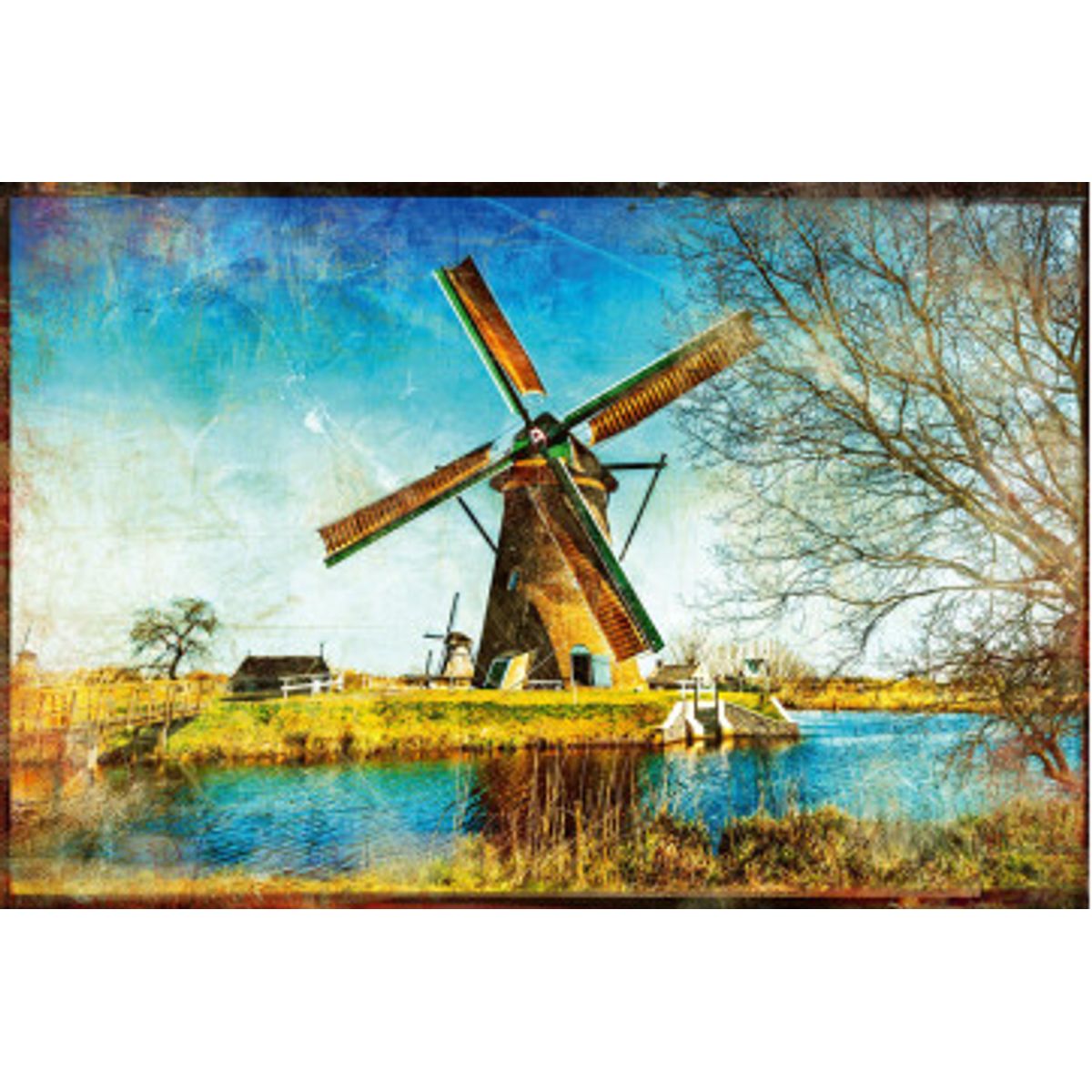 Fototapet - Windmills Of Holland