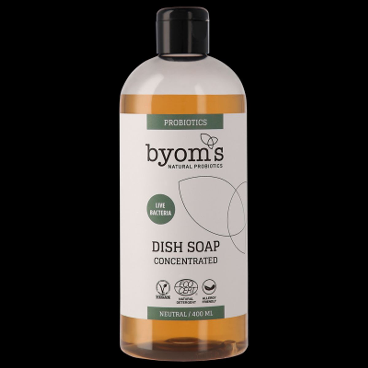 Byoms Probiotic Dish Soap - Neutral, 400 ml