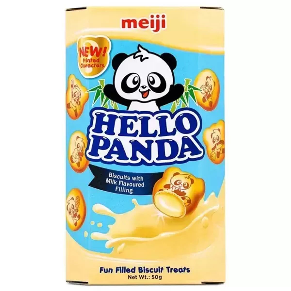 Meiji Hello Panda Milk Biscuit Cream Flavour