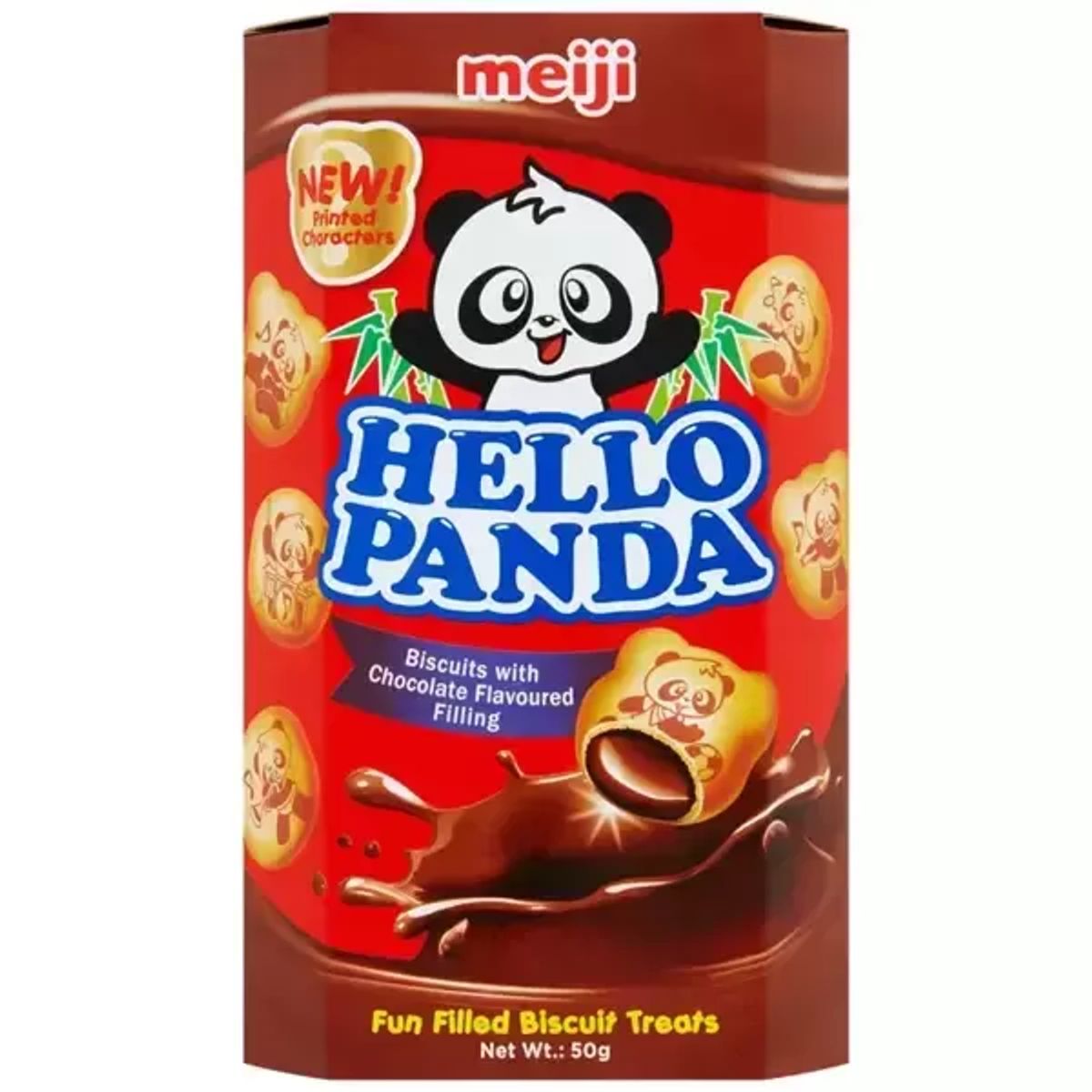 Meiji Hello Panda Chocolate Cream Biscuits