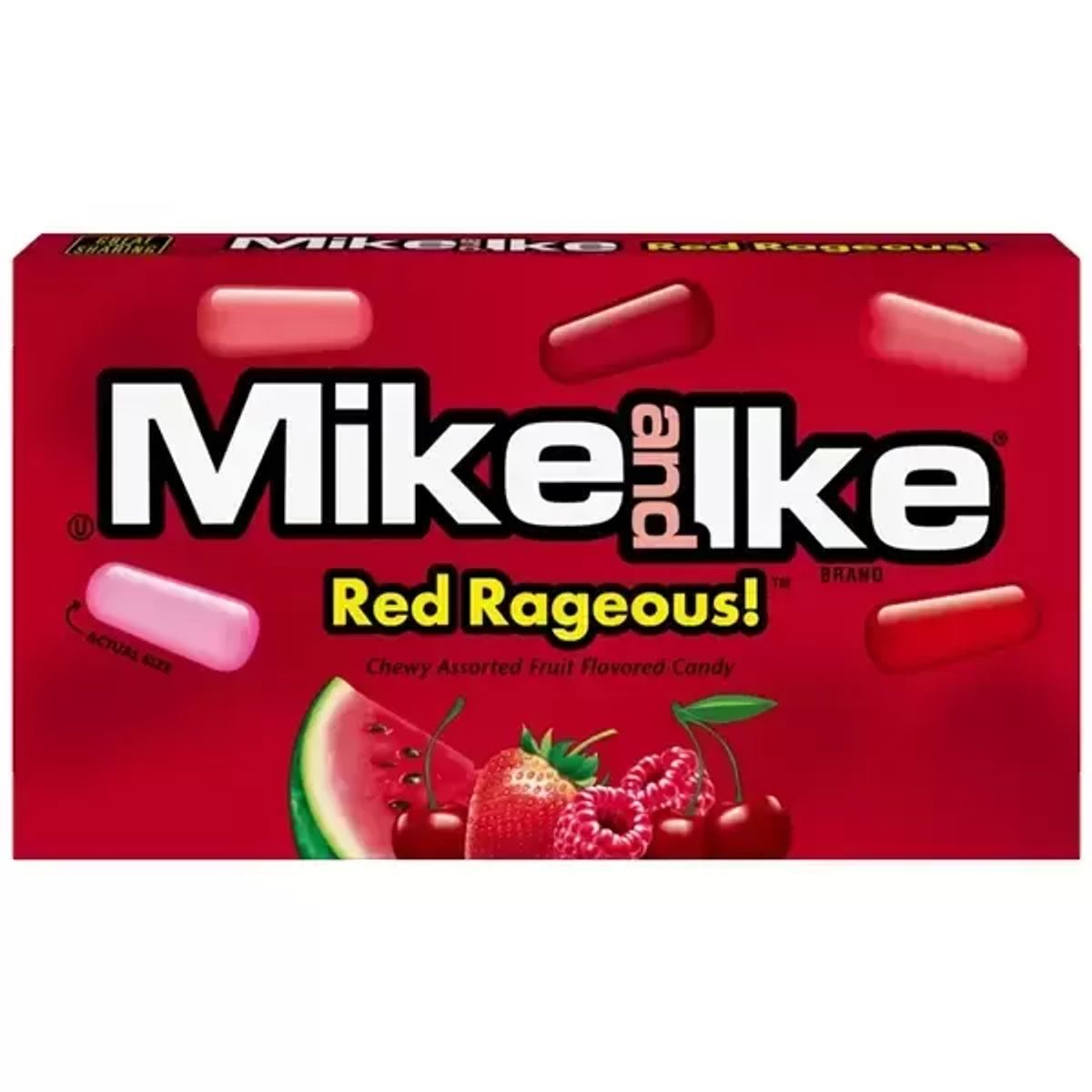 Mike and Ike Red Rageous Chewy Candy