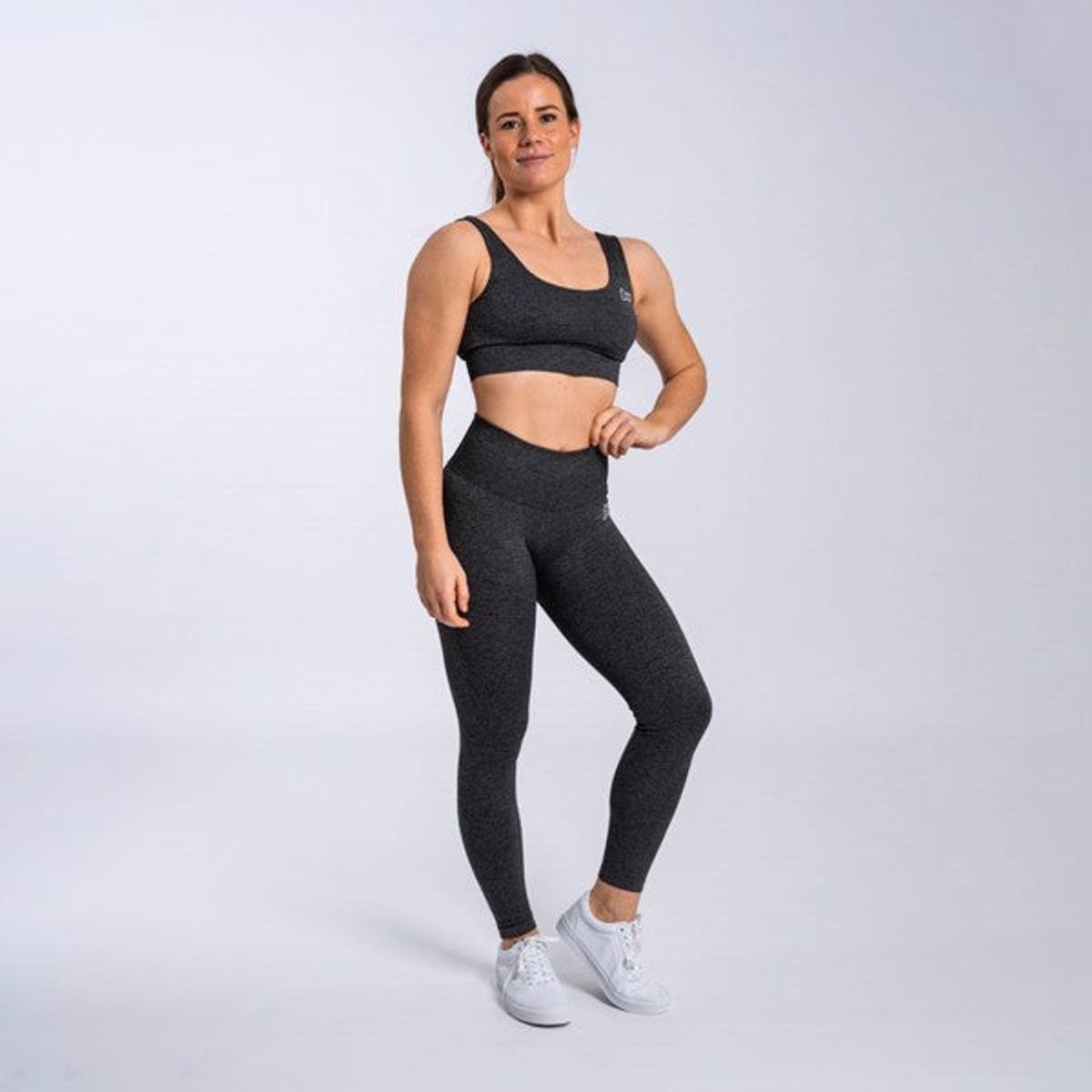 Seamless Ribbed Sports Bra