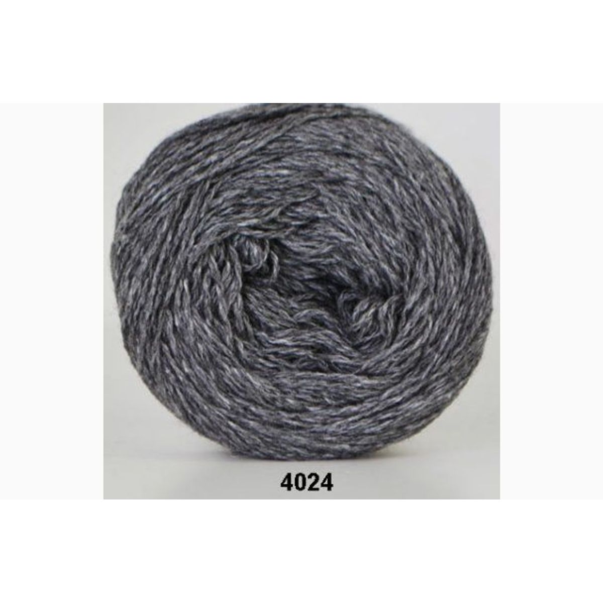 Organic 350 - wool cotton fra Hjertegarn i mange farver - Gots Certificeret - 4024 grå - 45% Bomuld, 55% Merinould