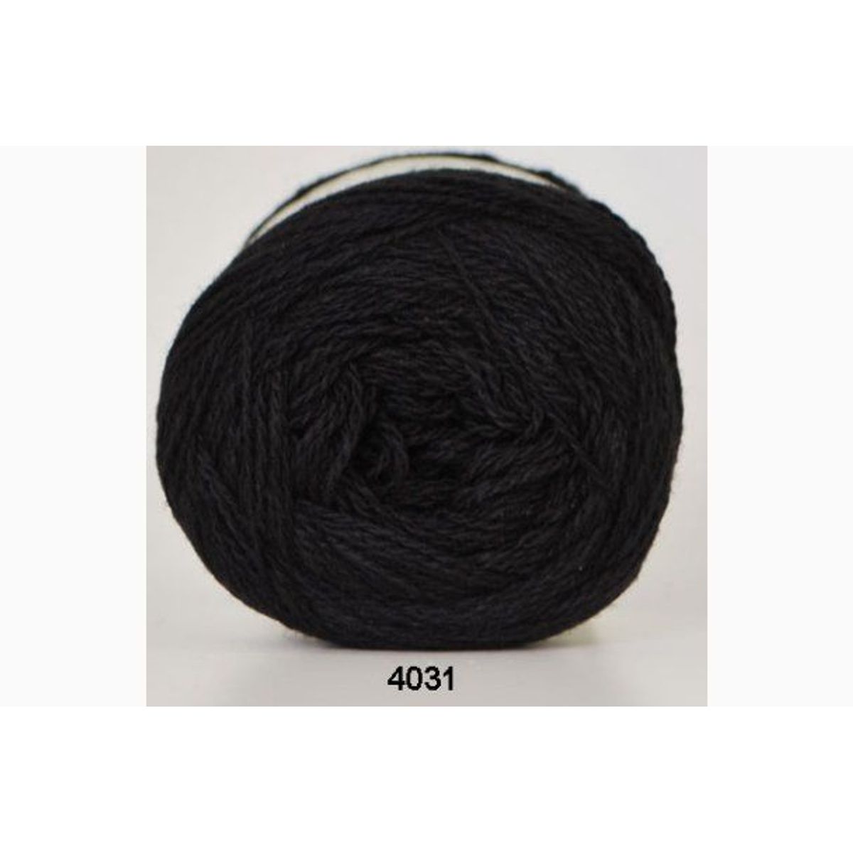 Organic 350 - wool cotton fra Hjertegarn i mange farver - Gots Certificeret - 4031 sort - 45% Bomuld, 55% Merinould