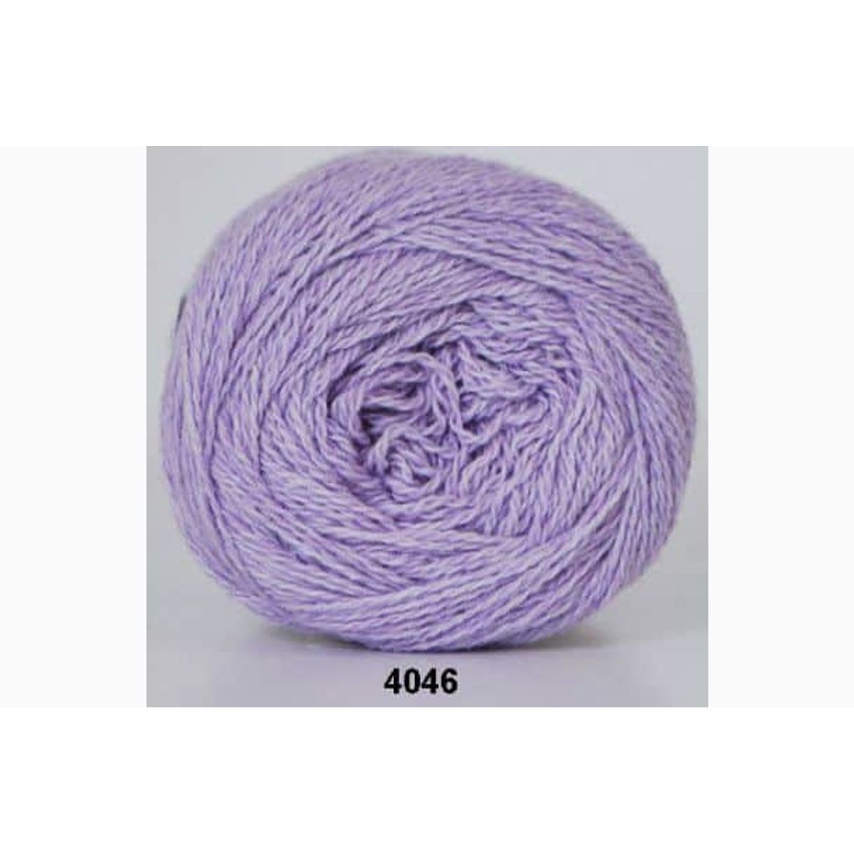 Organic 350 - wool cotton fra Hjertegarn i mange farver - Gots Certificeret - 4046 lys lilla - 45% Bomuld, 55% Merinould