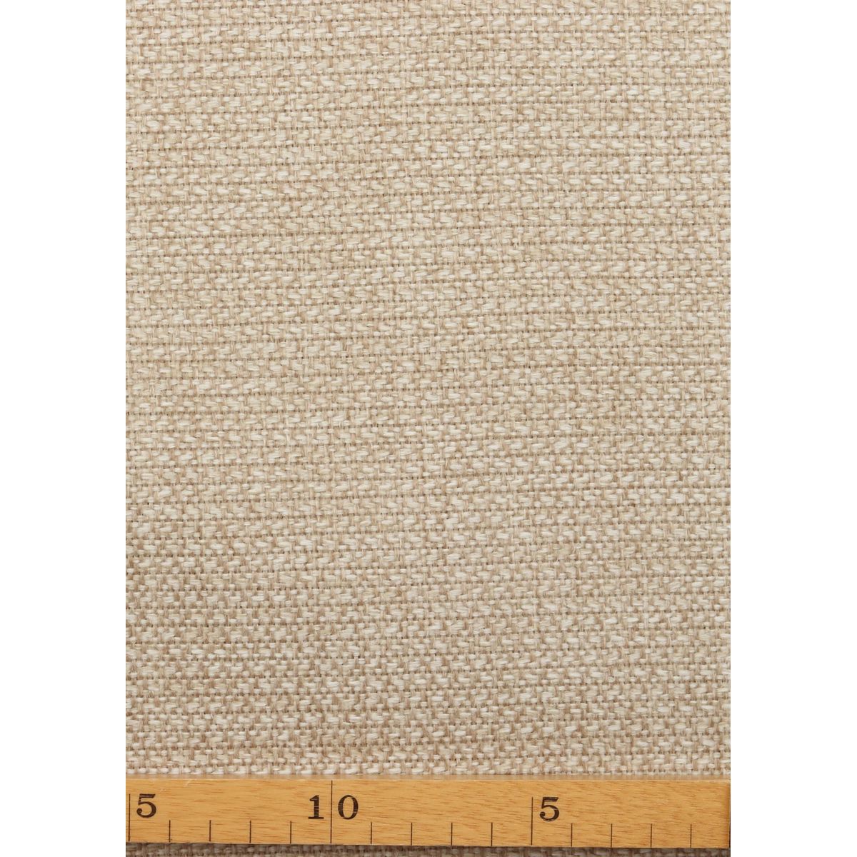 Creme/beige møbelstof - Uld/polyester