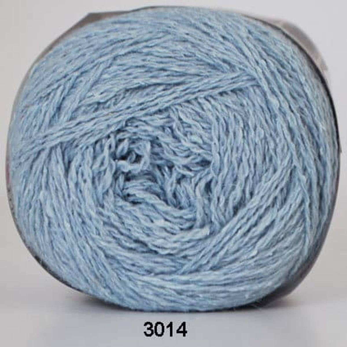 Wool Silk fra Hjertegarn i mange farver - Gots Certificeret - 3014 isblå - 25% Silke, 75% Lammeuld