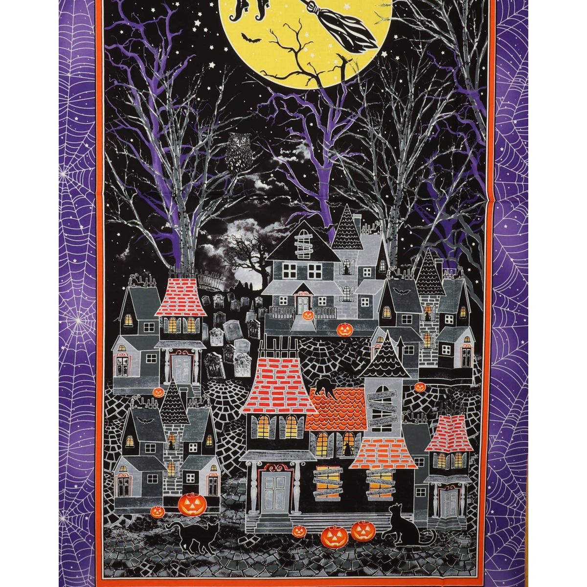 Halloween - Patchwork rapport (80) - 100% Bomuld