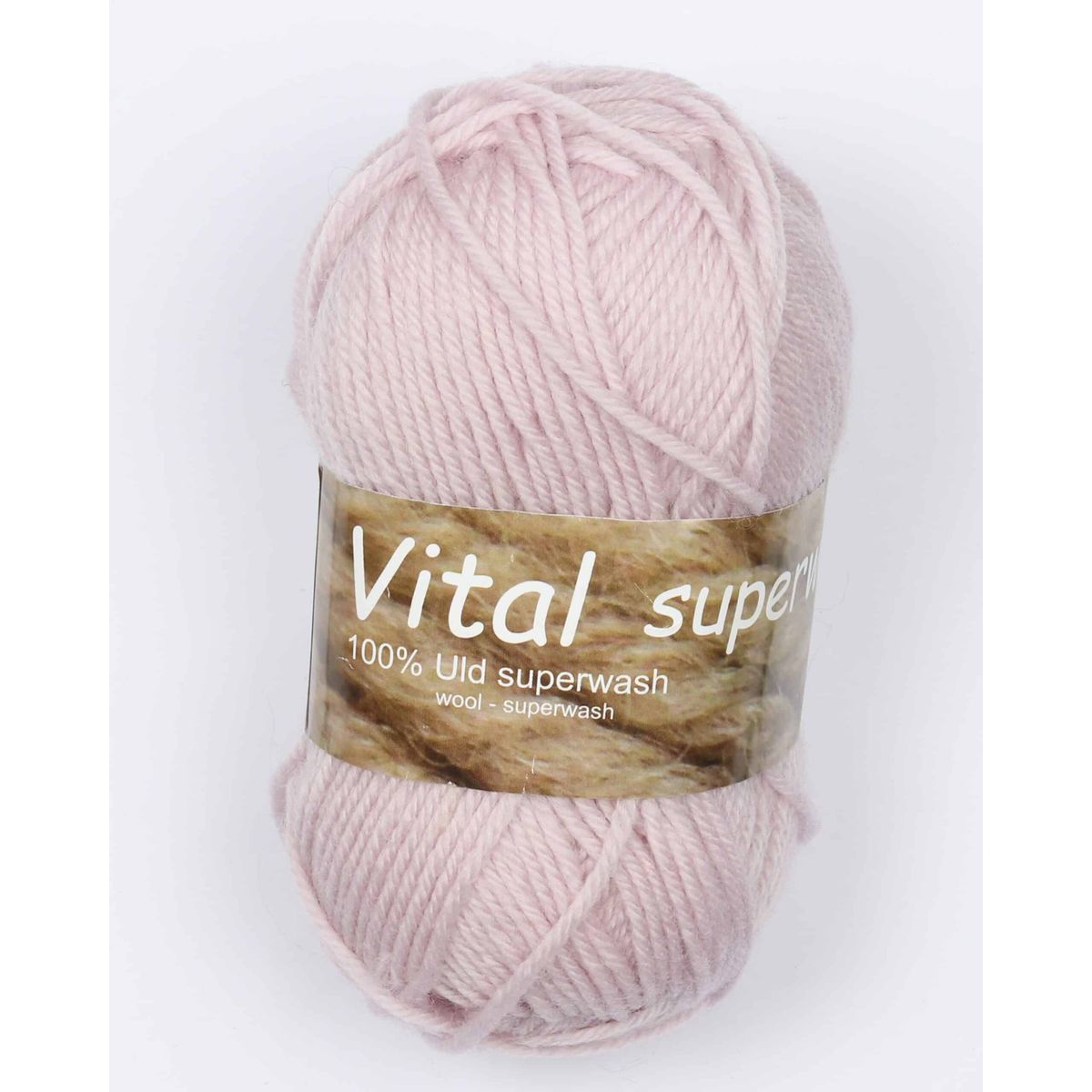 Vital fra Hjertegarn i mange farver - Superwash - 1213 lys syren - 100% Uld