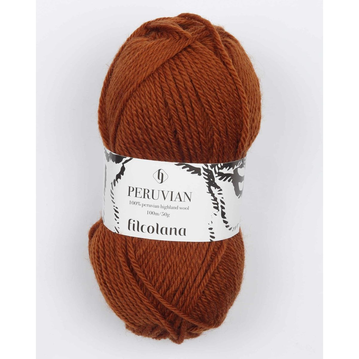 Peruvian Highland Wool fra Filcolana i mange farver - 352 egern - 100% Peruvian-highland-uld