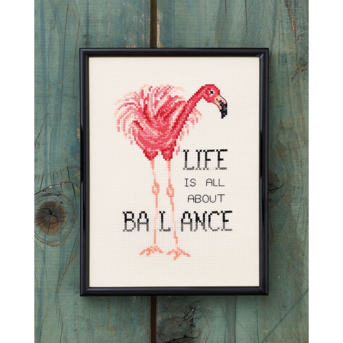 Life is all about balance - 18x24 cm