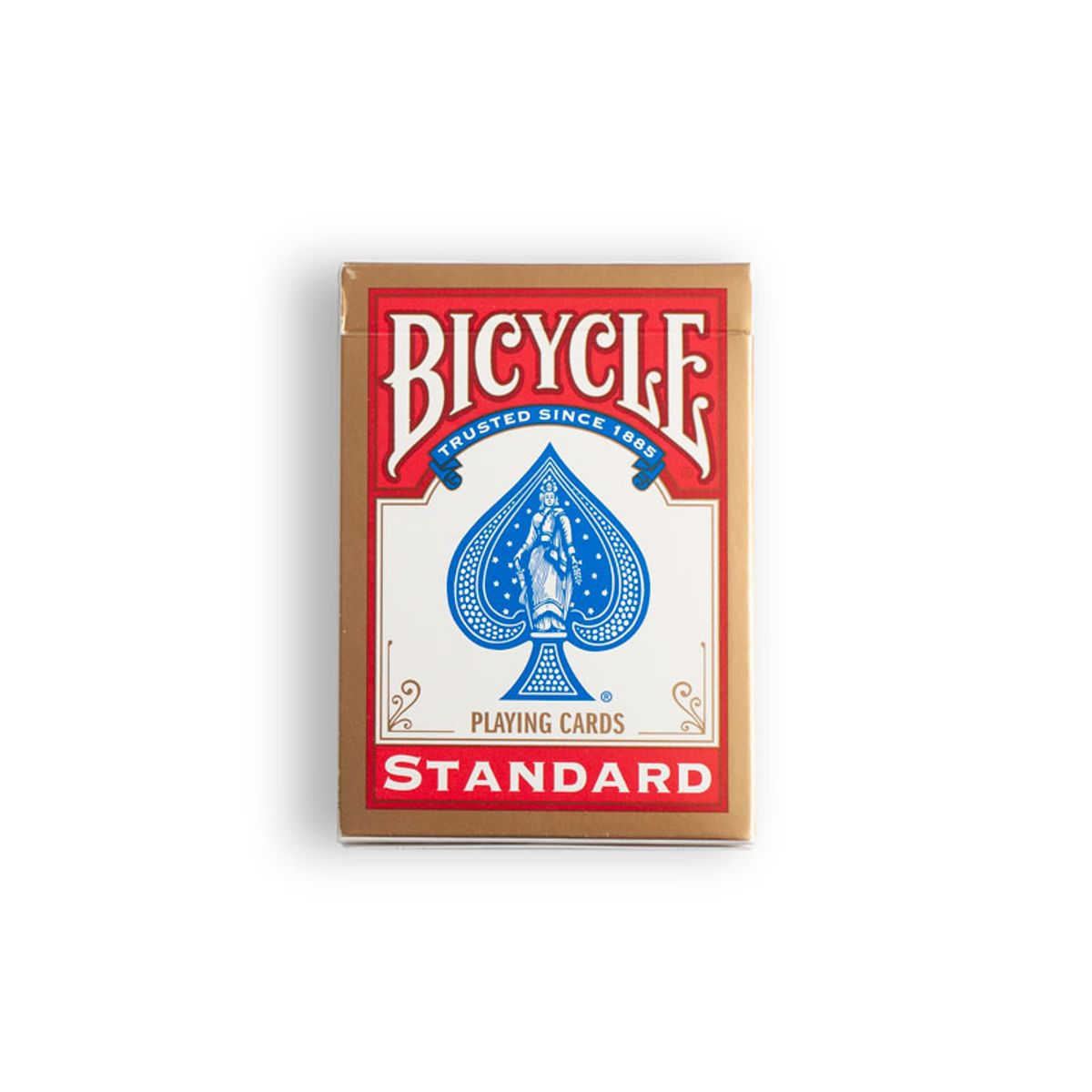 Bicycle kort Standard - Poker Size i Rød