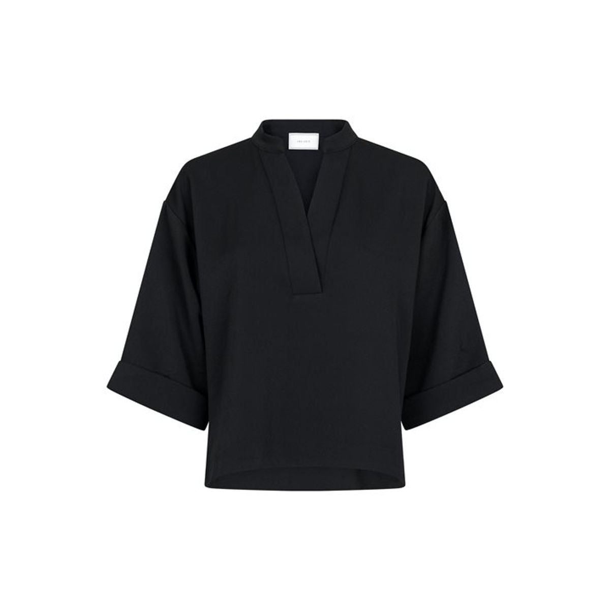 Neo Noir - Luma Crepe Blouse - Sort