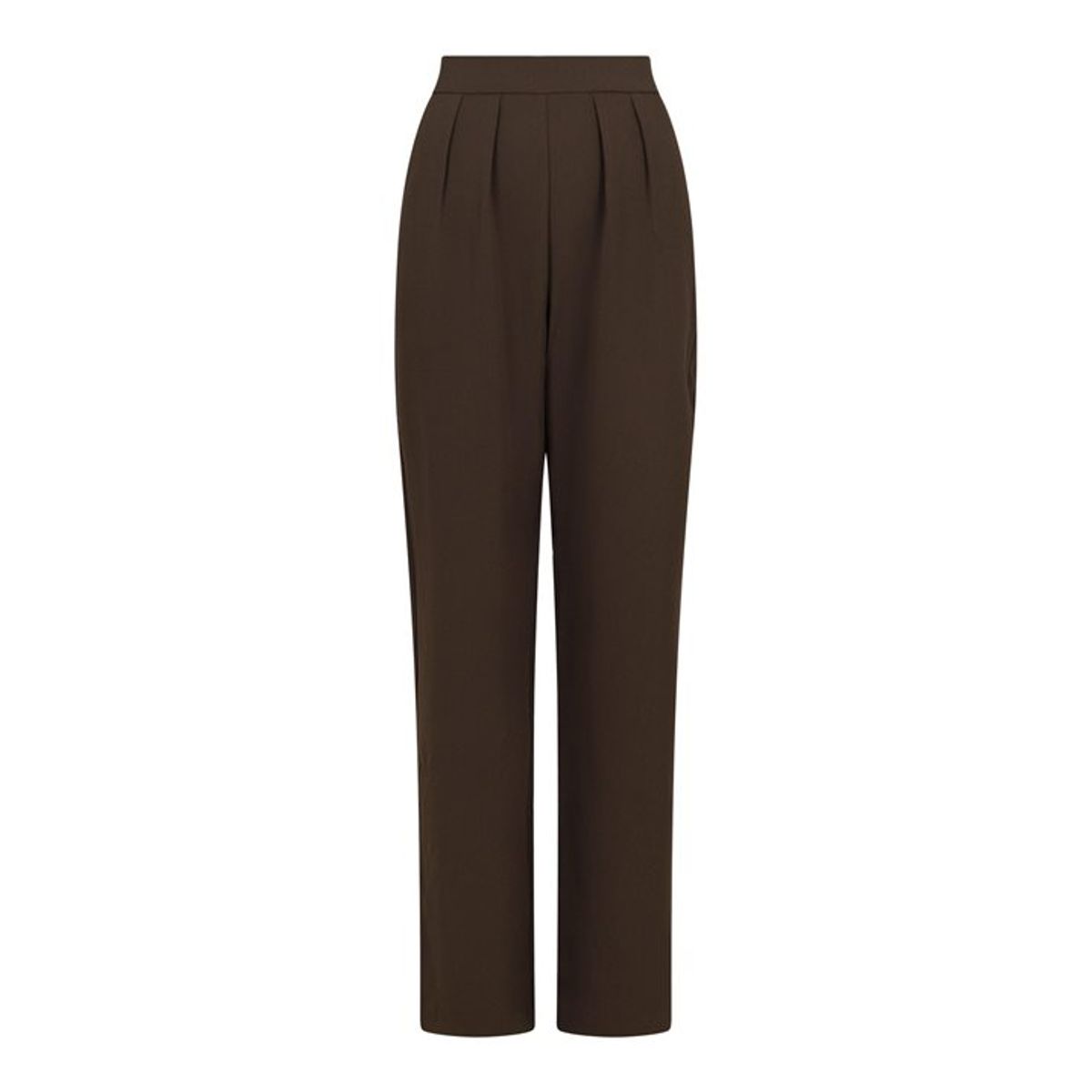 Neo Noir - Lotan Crepe Pants - Brun