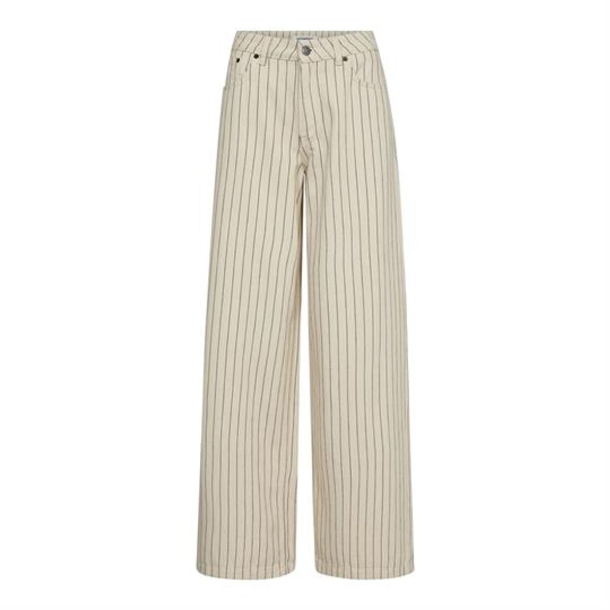 Co' Couture - Light Pin Wide Jeans - Bone