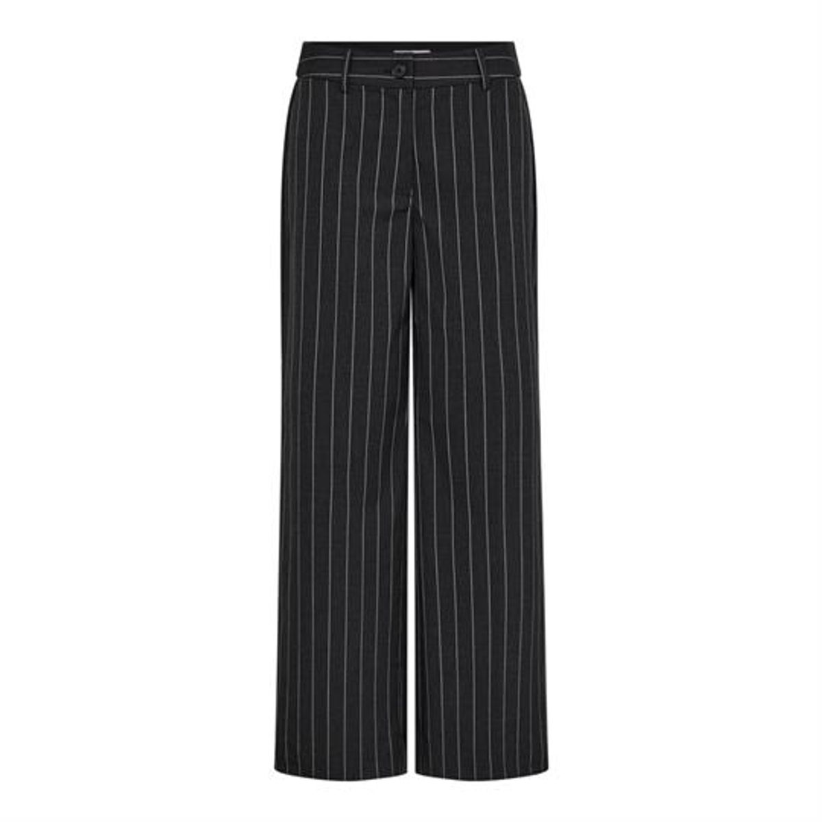 Co' Couture - Pricilla Pin Wide Pant - Antracit