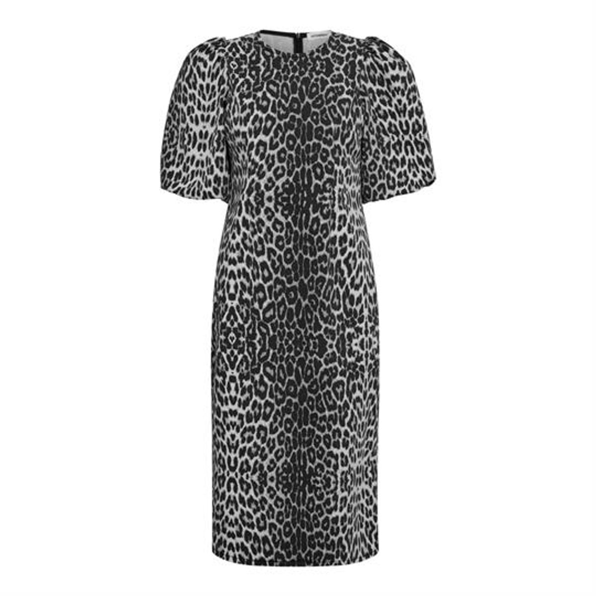 Co' Couture - Leo Puff Dress - Dark Grey