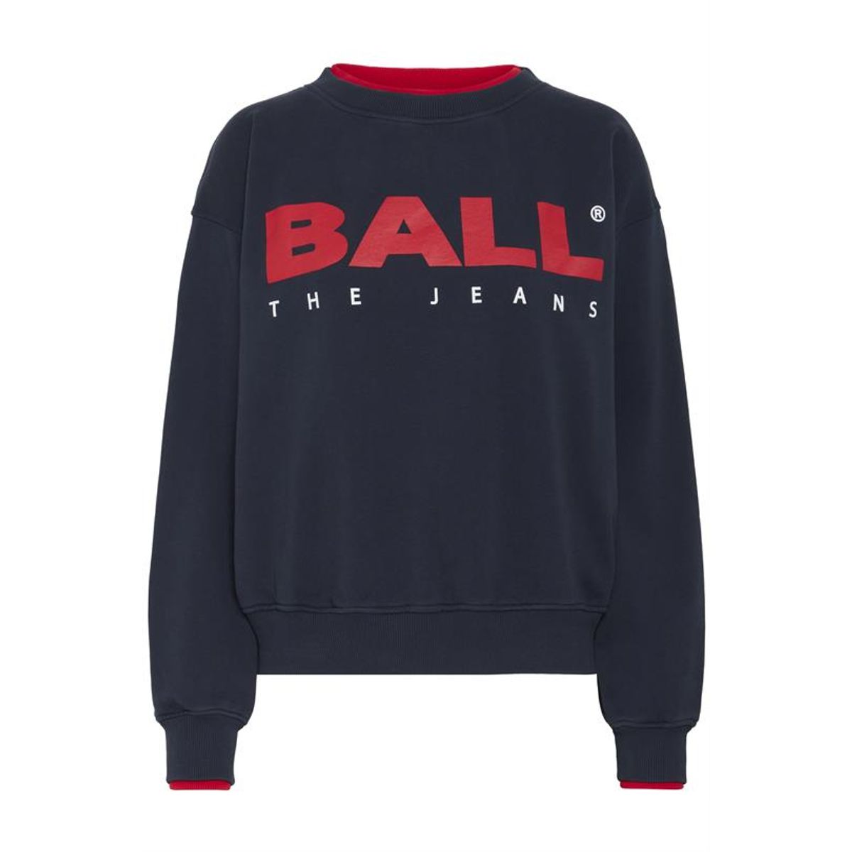 Ball - Simona Sweat - Sky Captain w. Chinese Red