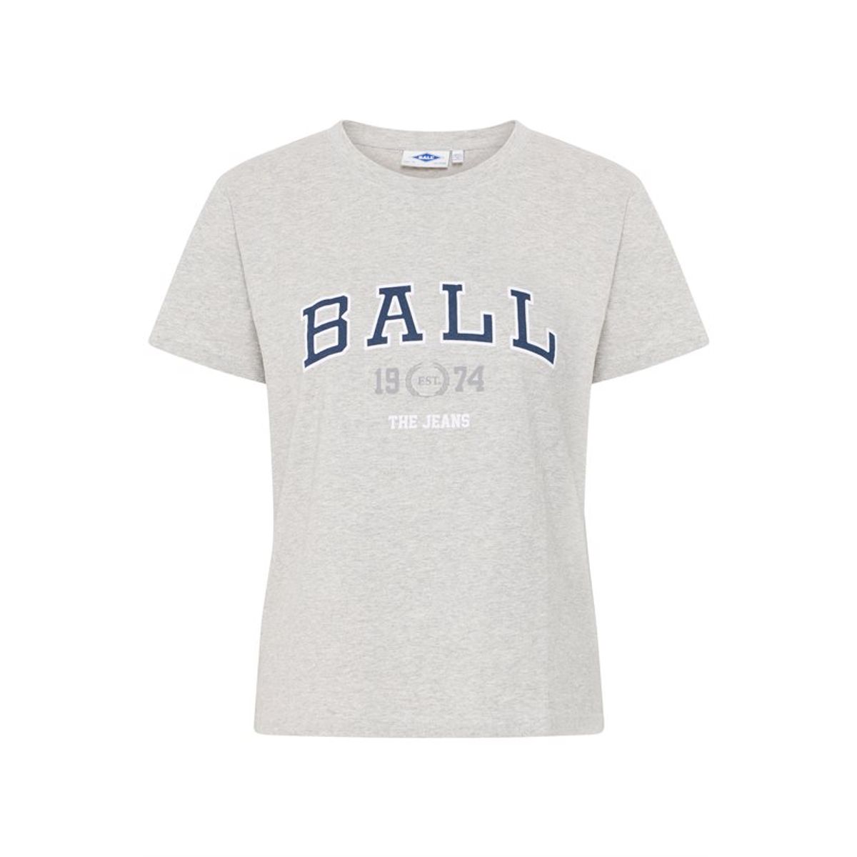 Ball - Satino T-Shirt - Medium Grey Melange