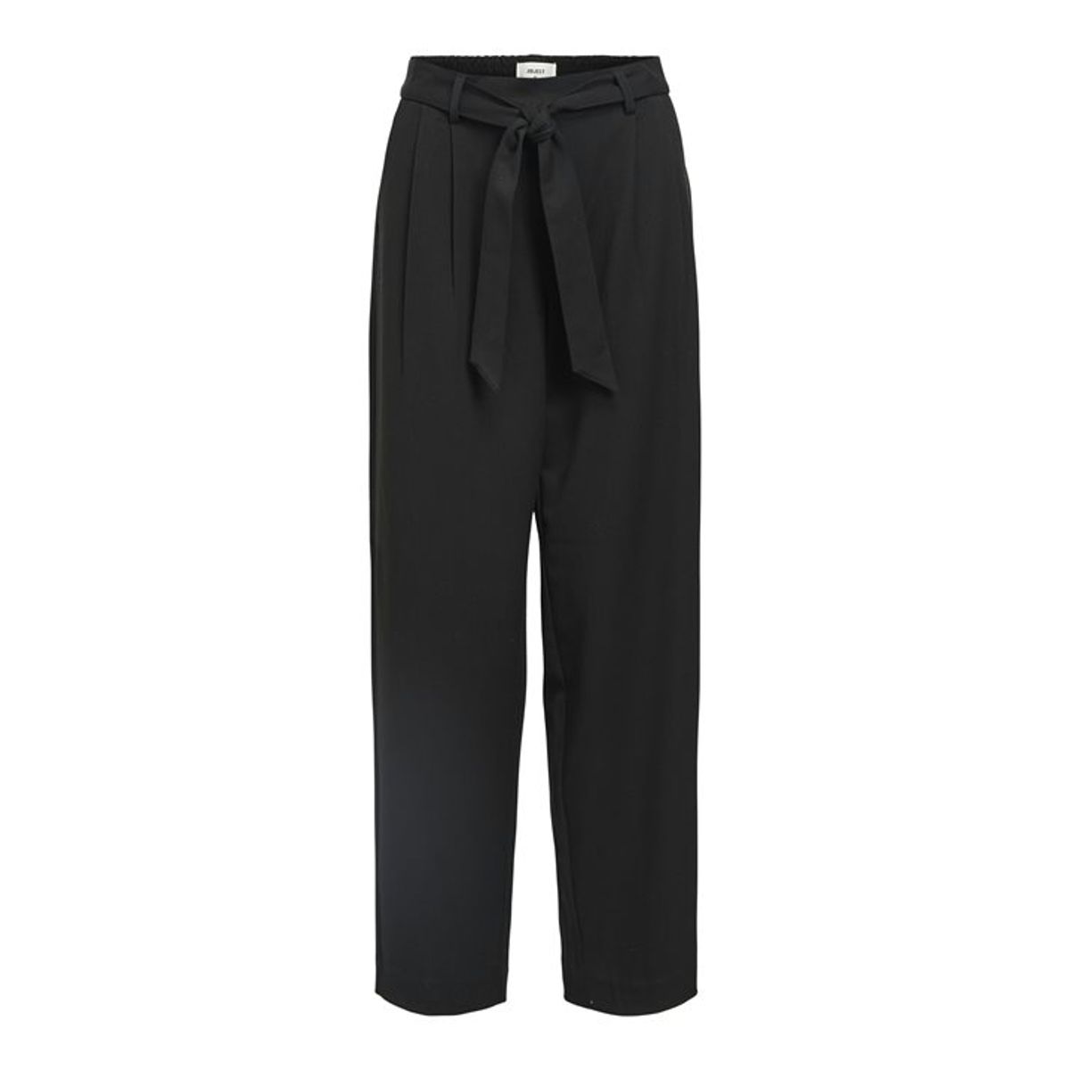 Object - Lisa Mw Straight Tie Pant - Black