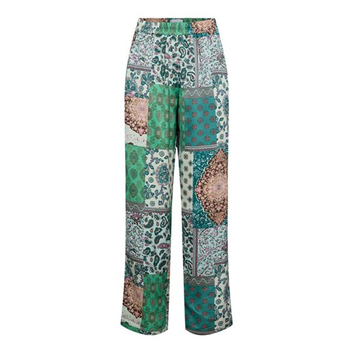 Liberté - Patty Pants - Green Patchwork