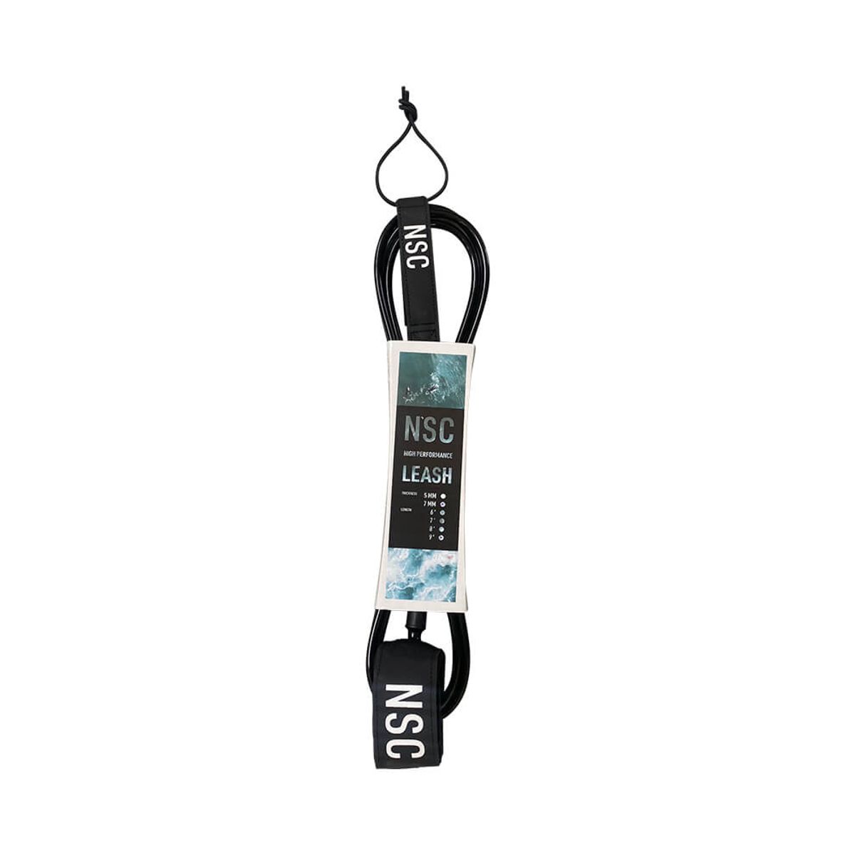 NSC Surf Leash 9â³ - Sort