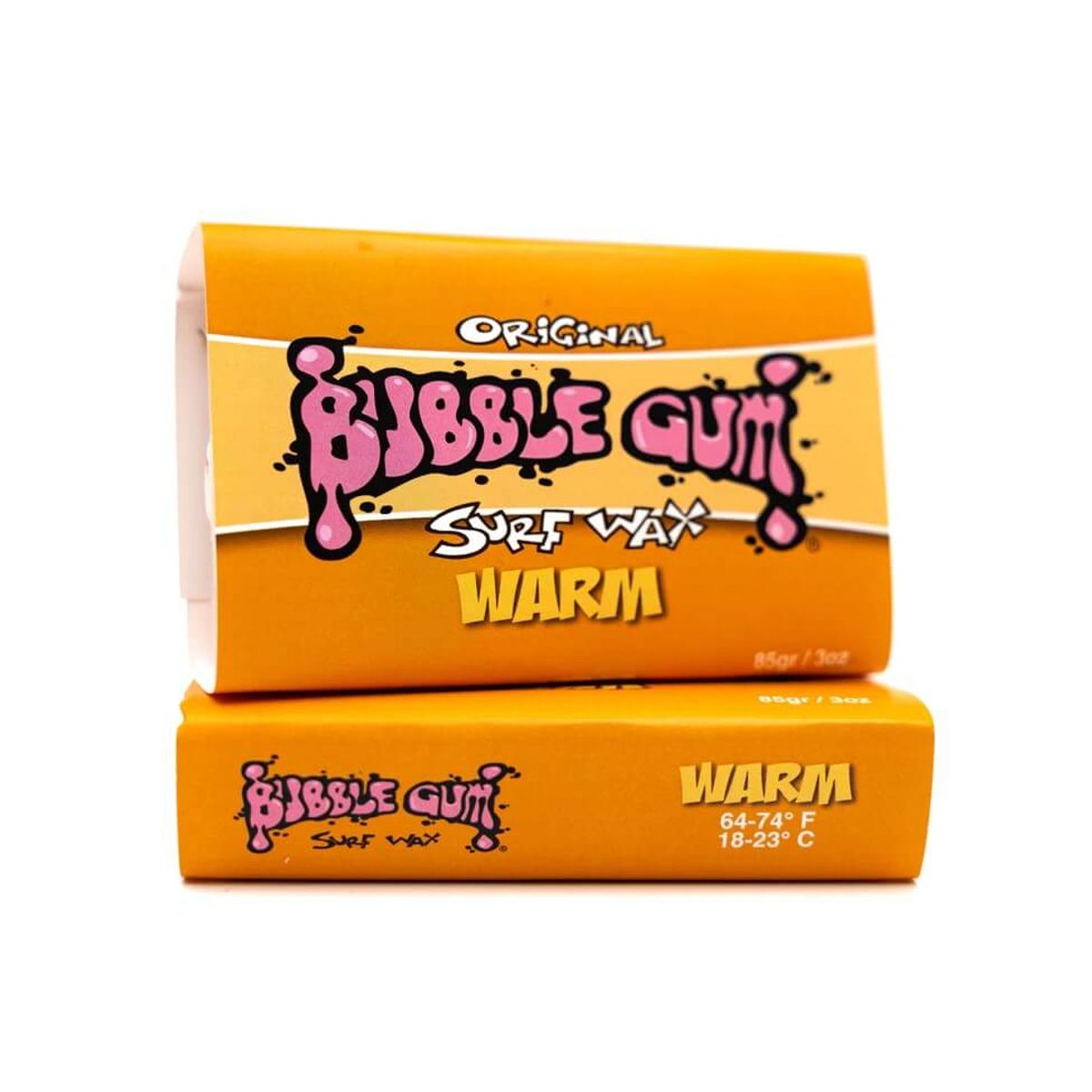 Bubble Gum Orange Surf Wax - Warm 18-23 °C