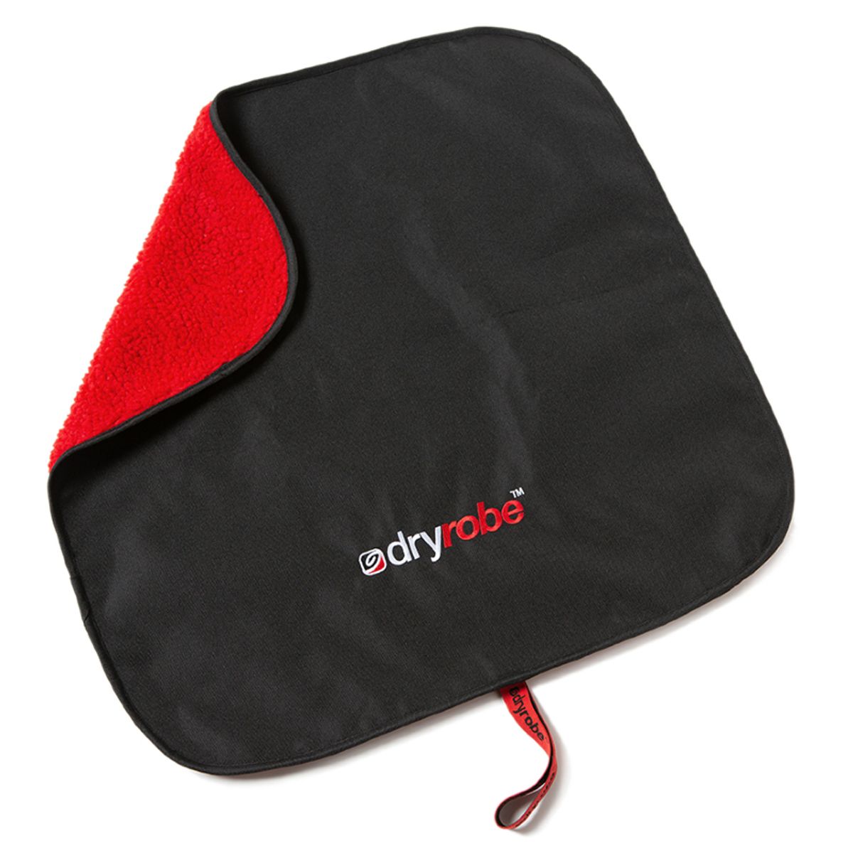 dryrobe ® Change Mat - Sort/Rød