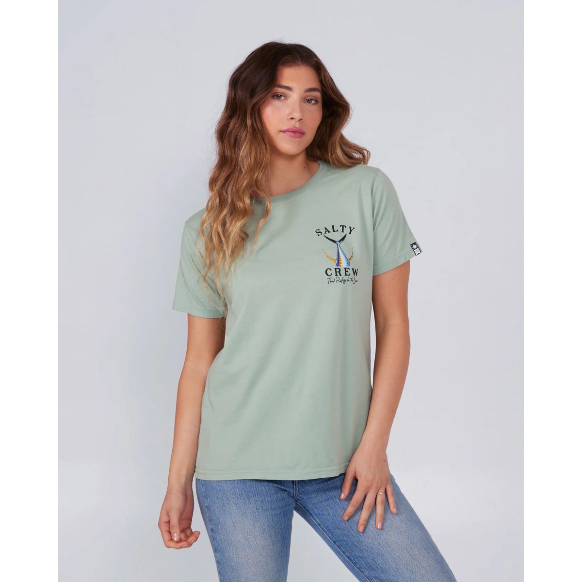 Salty Crew Boyfriend Tee - Jade