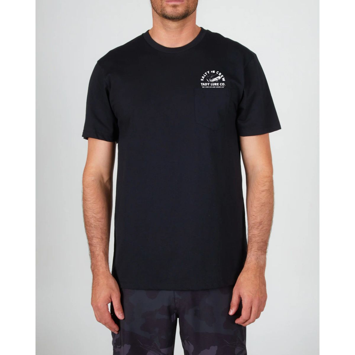 Salty Crew Tady Black S/S Standard Pocket Tee