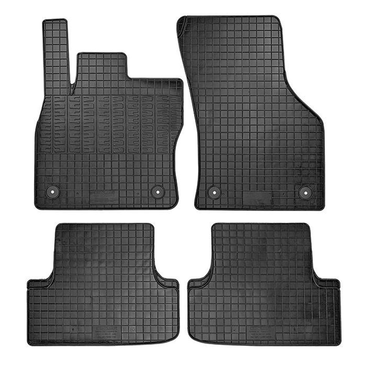 Gummimåtter Til Audi A3 2012-, Seat Leon 3 2013-, Golf 7 2012- / 8 2019-