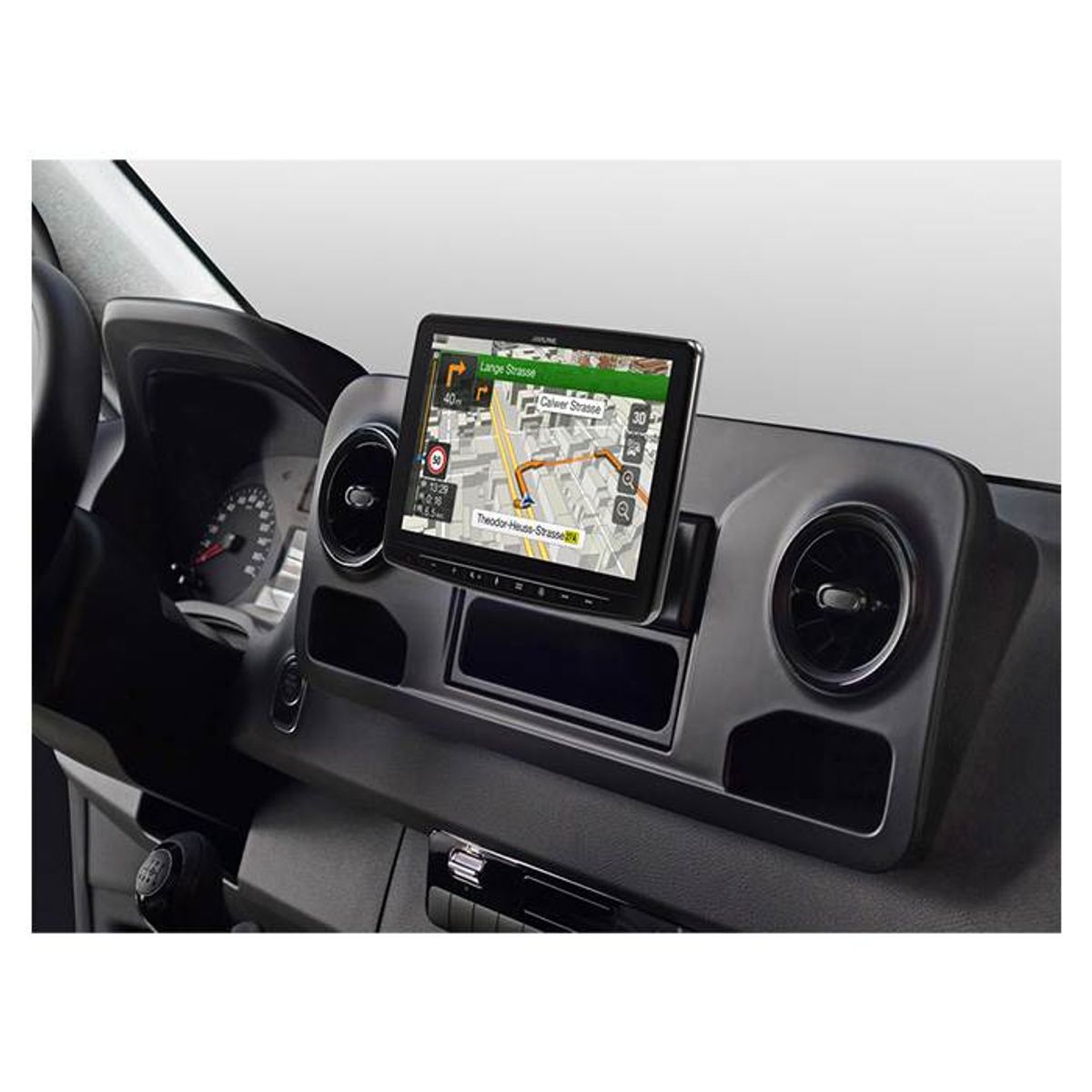 Alpine INE-F904DU HALO9 navigation bundle til Mercedes Sprinter S907