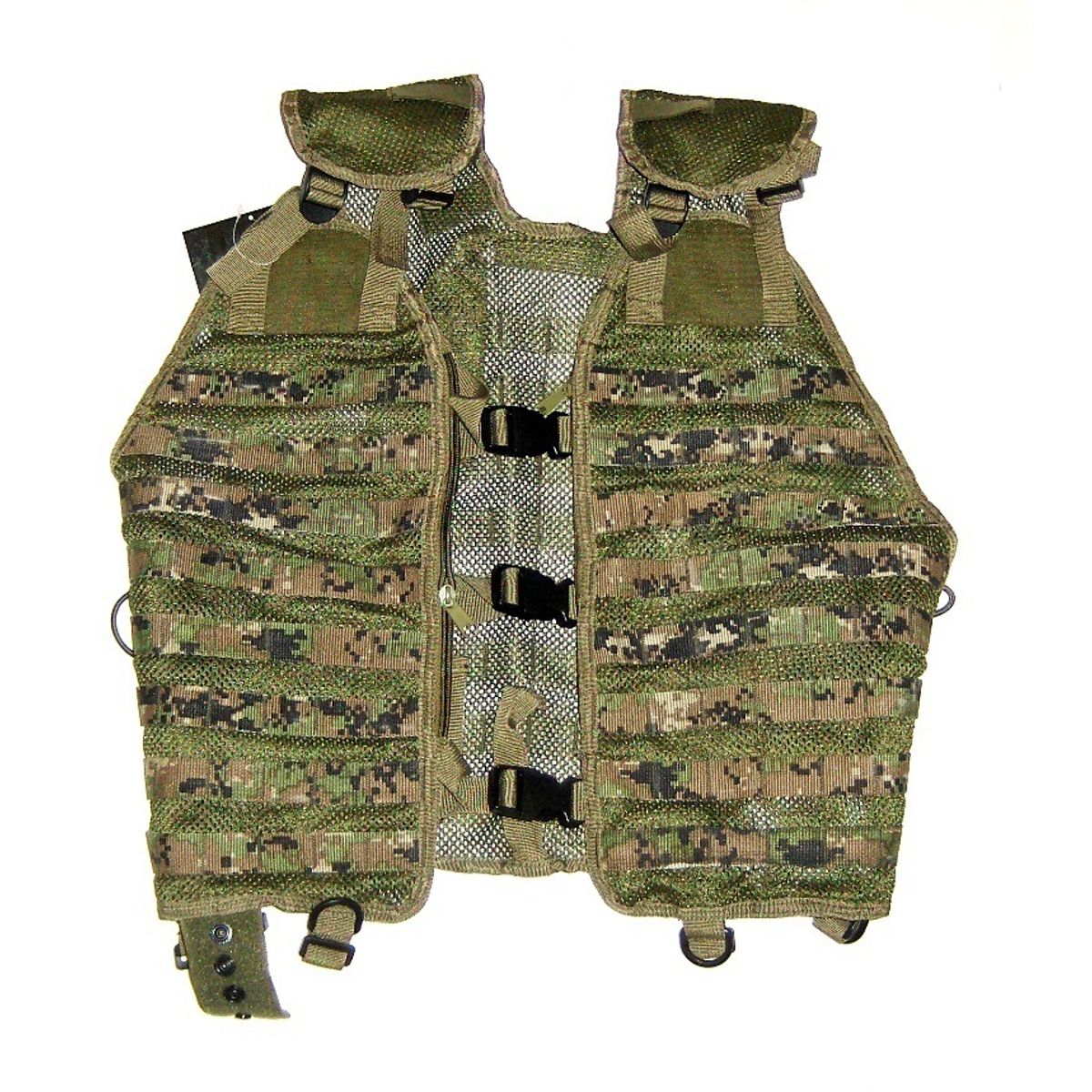 Molle vest, Digital Woodland