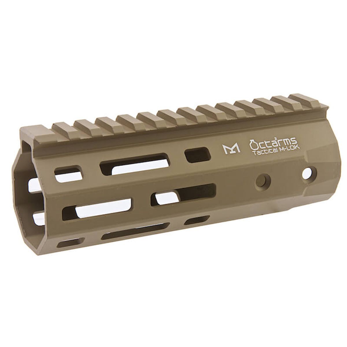 ARES Octarms 145 mm Tactical M-LOK Handguard, Dark Earth