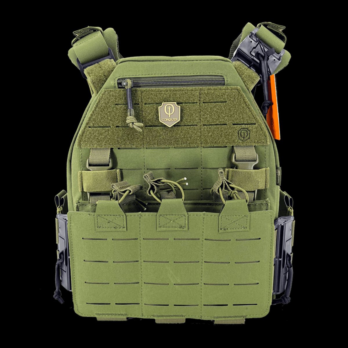 Conquer MQR Plate Carrier OD Grøn